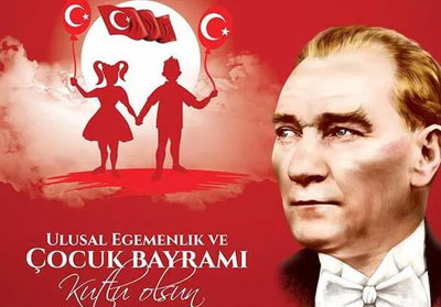 23 Nisan Ulusal Egemenlik ve Çocuk Bayramı